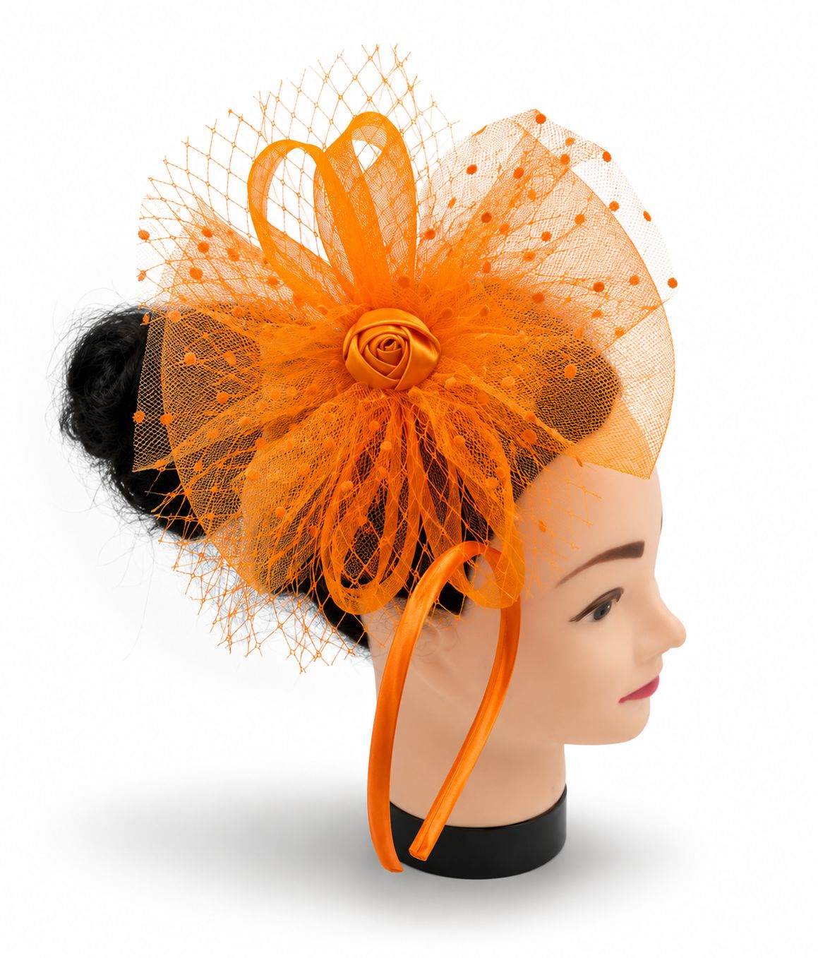 Classic Mesh Headband Fascinator - Image 3