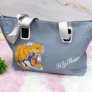 Tiger Print Tote Bag